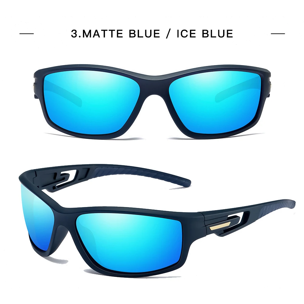 Natuwe&Co Fashion Polarized Sunglasses Men Driving Sports Fishing Frame Sun Glasses UV400 67-45-17-125 mm Natuwe&Co Fashion Polarized Sunglasses Men Driving Sports Fishing Frame Sun Glasses UV400 67-45-17-125 mm