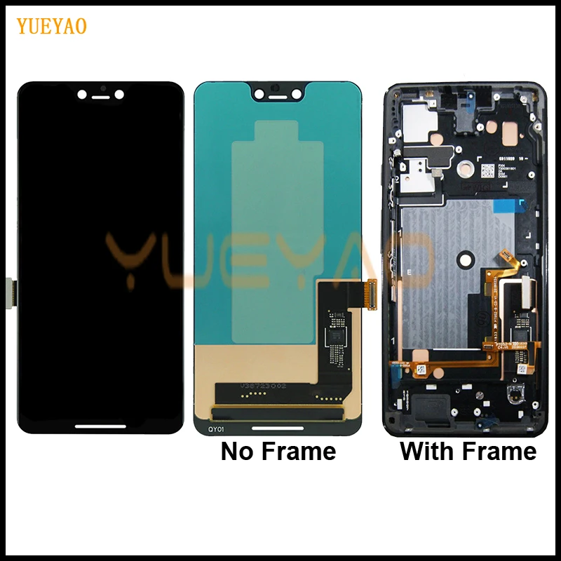 6.3" Google Pixel 3 XL LCD Display Touch Screen Digitizer Assembly 5.5" Google Pixel 3 LCD Screen Replacement Google Pixel 3 XL
6.3" Google Pixel 3 XL LCD Display Touch Screen Digitizer Assembly 5.5" Google Pixel 3 LCD Screen Replacement Google Pixel 3 XL