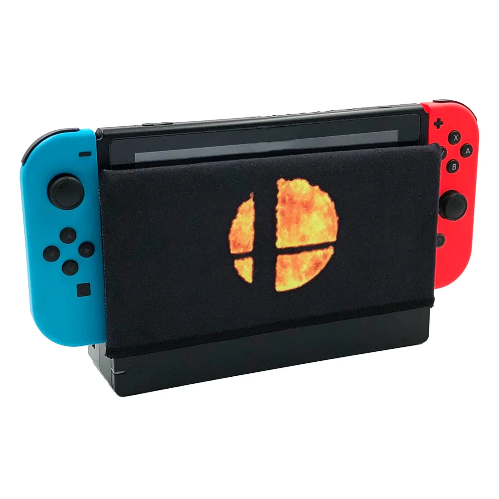 Nintendo Switch Dock Cover Super Smash Bros Dock Sleeve Sock Decal Protection Accessories_1