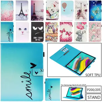 Case For Samsung Galaxy Tab A 8.0 inch 2019 S Pen Cartoon Painted Pu Leather Magnetic Stand Cover For Tab SM-P200 SM-P205 Funda
Case For Samsung Galaxy Tab A 8.0 inch 2019 S Pen Cartoon Painted Pu Leather Magnetic Stand Cover For Tab SM-P200 SM-P205 Funda