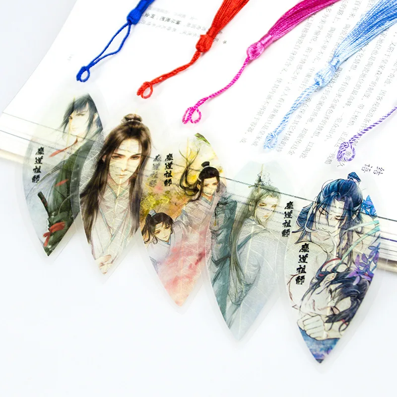 mo dao zu shi Leaf Shape Bookmarks Waterproof Transparent PVC Plastic Bookmark Beautiful Book Marks Gift
mo dao zu shi Leaf Shape Bookmarks Waterproof Transparent PVC Plastic Bookmark Beautiful Book Marks Gift