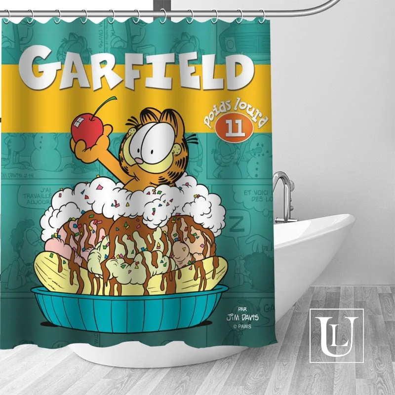 High Quality Custom Garfield Shower Curtain Hooks Mildew Resistant Bath Curtain Bathroom Decor
High Quality Custom Garfield Shower Curtain Hooks Mildew Resistant Bath Curtain Bathroom Decor