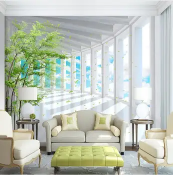 Photo Wallpaper 3D Stereo Blue Sky Green Tree Space Expansion Mural Wallpaper Living Room TV Sofa Background Wall Paper For Wall
Photo Wallpaper 3D Stereo Blue Sky Green Tree Space Expansion Mural Wallpaper Living Room TV Sofa Background Wall Paper For Wall