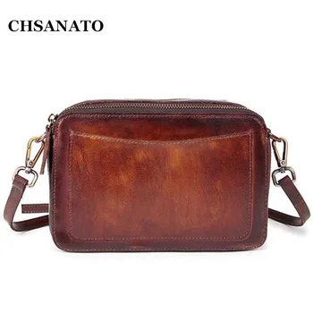 CHSANATO Brand Genuine Leather Women Messenger Bag Female Small Mini Shoulder Bags Women's Retro Crossbody Bag bolsos
CHSANATO Brand Genuine Leather Women Messenger Bag Female Small Mini Shoulder Bags Women's Retro Crossbody Bag bolsos