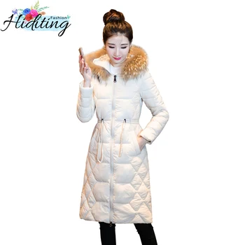 Winter Women Jacket 2018 New Slim Cotton Parkas Hooded Long Coat Fashion With Fur Collar Down Cotton Outerwear Women Coat DT0368
Winter Women Jacket 2018 New Slim Cotton Parkas Hooded Long Coat Fashion With Fur Collar Down Cotton Outerwear Women Coat DT0368