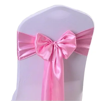 50pcs 17X275CM Satin Chair Bow Sash Wedding Reception Banquet Decoration Party Favors 16 Colors
50pcs 17X275CM Satin Chair Bow Sash Wedding Reception Banquet Decoration Party Favors 16 Colors