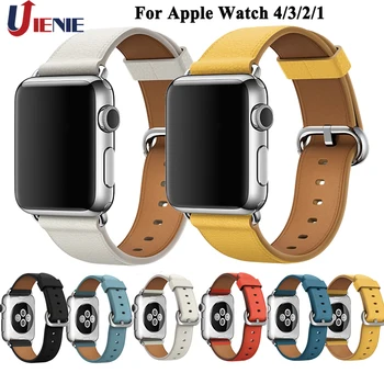 Watch Band Straps for Apple Watch Band iWatch Series 4 3 2 1 Leather Bracelet 40mm 44mm 38mm 42mm Replace Wristband Strap Band
Watch Band Straps for Apple Watch Band iWatch Series 4 3 2 1 Leather Bracelet 40mm 44mm 38mm 42mm Replace Wristband Strap Band
