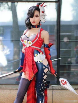 Custom made Hot Game LOL Cosplay Costume Jing Ke Jumpsuit+Pants Sexy Full Sets Free Shipping A
Custom made Hot Game LOL Cosplay Costume Jing Ke Jumpsuit+Pants Sexy Full Sets Free Shipping A