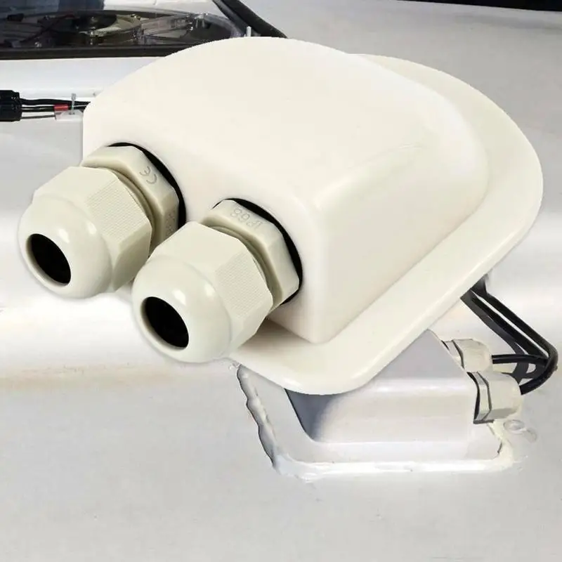 2 Holes Grommet Yacht Detachable With Cable Entries Marine Round Sealed UV-Resistant Roof Gland Waterproof Caravan Accessories
2 Holes Grommet Yacht Detachable With Cable Entries Marine Round Sealed UV-Resistant Roof Gland Waterproof Caravan Accessories