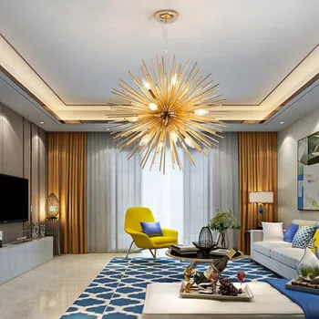 Simple Art Dandelion Design LED Pendant Light Radiation Sphere Dinner Restaurant Bar Living Room E14 Suspension Light Fixtures
Simple Art Dandelion Design LED Pendant Light Radiation Sphere Dinner Restaurant Bar Living Room E14 Suspension Light Fixtures