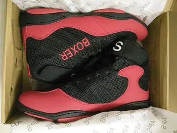 Red Blue Breathable well Genuine VeriSign wrestling shoes wrestle training shoes tendon at the end spots boxing boots shoes
Red Blue Breathable well Genuine VeriSign wrestling shoes wrestle training shoes tendon at the end spots boxing boots shoes