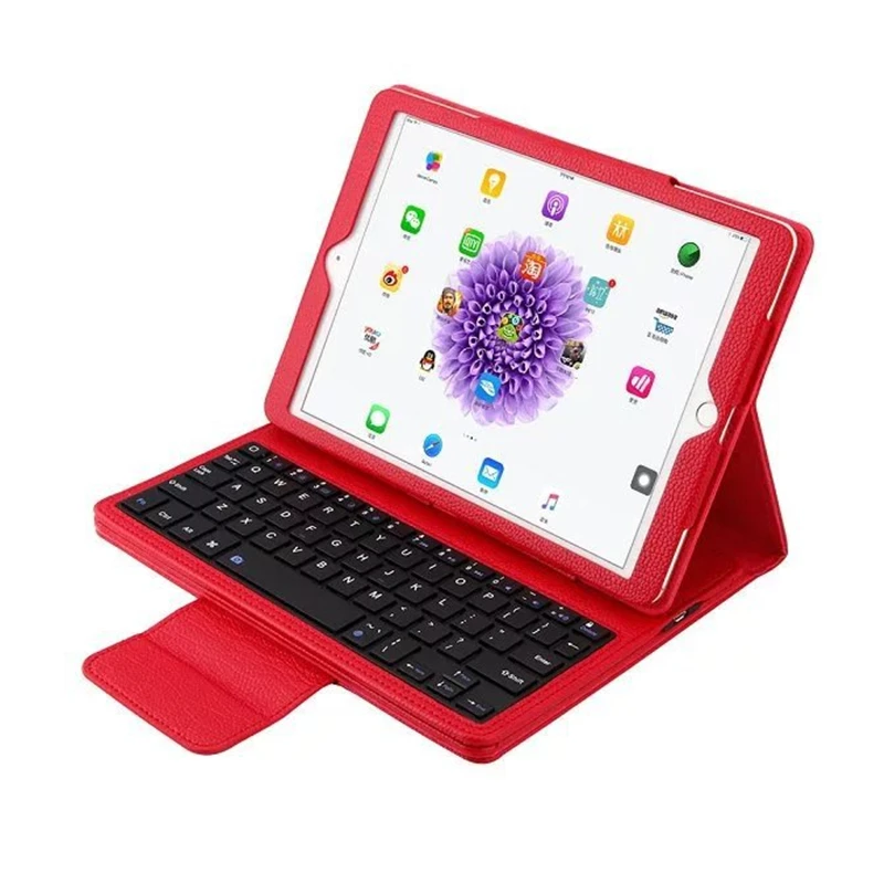 Bluetooth Folio Keyboard Case for iPad 9.7 2017 2018 Lichi PU Smart Cover with Auto Sleep Wake for iPad 9.7 A1822 A1893 Coque
Bluetooth Folio Keyboard Case for iPad 9.7 2017 2018 Lichi PU Smart Cover with Auto Sleep Wake for iPad 9.7 A1822 A1893 Coque