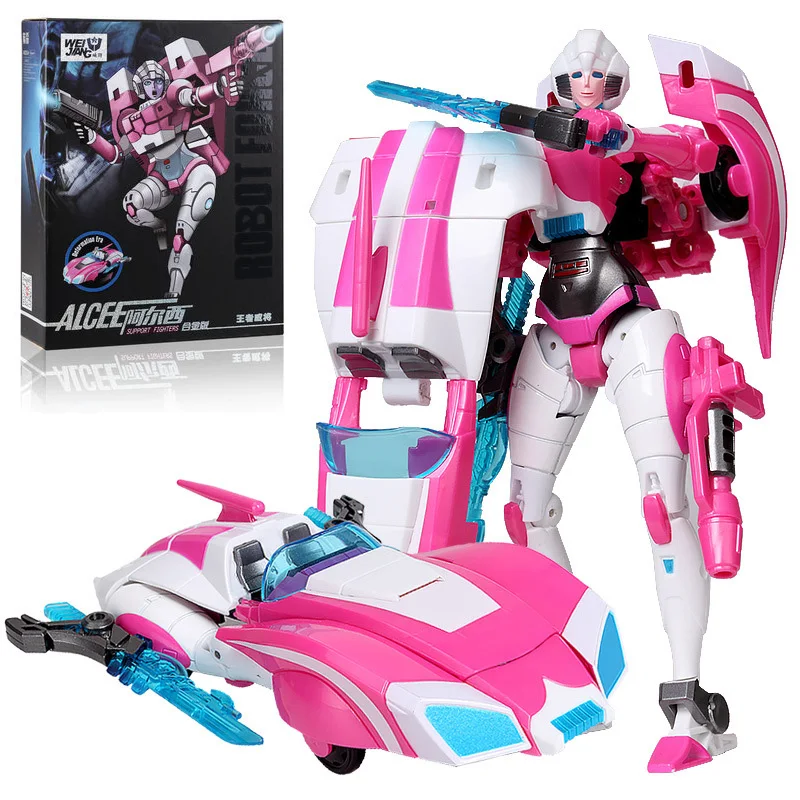 WJ G1 Transformation Arcee Alloy IDW Oversize Enlarge Female MasterPiece Action Figure Robot Collection Toys
WJ G1 Transformation Arcee Alloy IDW Oversize Enlarge Female MasterPiece Action Figure Robot Collection Toys