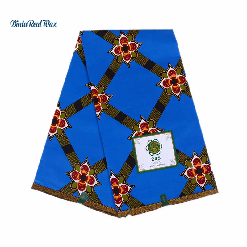 Real Wax Hollandais Cotton Fabric African Wax Print Ankara Fabric For Women Dress 6 Yard African Fabric 24FS1024
Real Wax Hollandais Cotton Fabric African Wax Print Ankara Fabric For Women Dress 6 Yard African Fabric 24FS1024