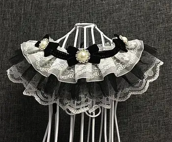 Noble black dogs cats lace bowknot bibs pet dog cat fashion handmade pearl collar grooming doggy triangular bandage 2pcs XS-XL
Noble black dogs cats lace bowknot bibs pet dog cat fashion handmade pearl collar grooming doggy triangular bandage 2pcs XS-XL