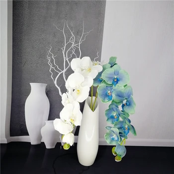 Fashion artificial orchid flowers DIY Artificial Butterfly Orchid Silk Fake Flowers Bouquet Phalaenopsis Wedding Home Decoration
Fashion artificial orchid flowers DIY Artificial Butterfly Orchid Silk Fake Flowers Bouquet Phalaenopsis Wedding Home Decoration