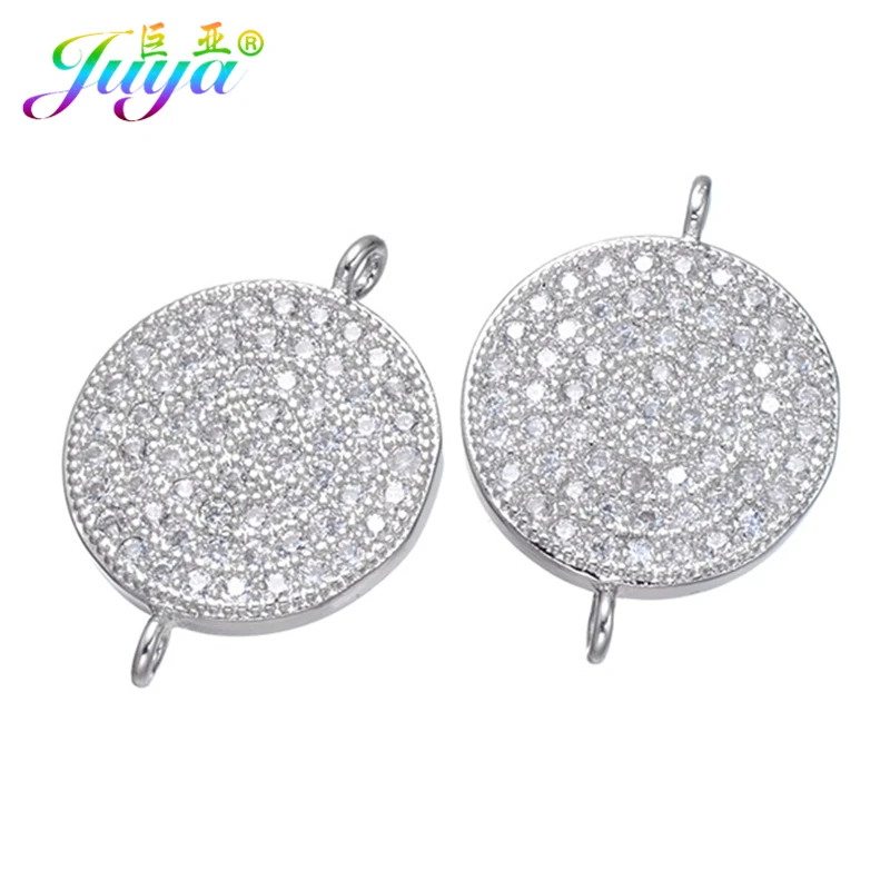 Earring Making Supplies For Jewelry Micro Pave Zircon Metal Round Connectors Accessories Women Earrings Charm Bracelets Making
Earring Making Supplies For Jewelry Micro Pave Zircon Metal Round Connectors Accessories Women Earrings Charm Bracelets Making