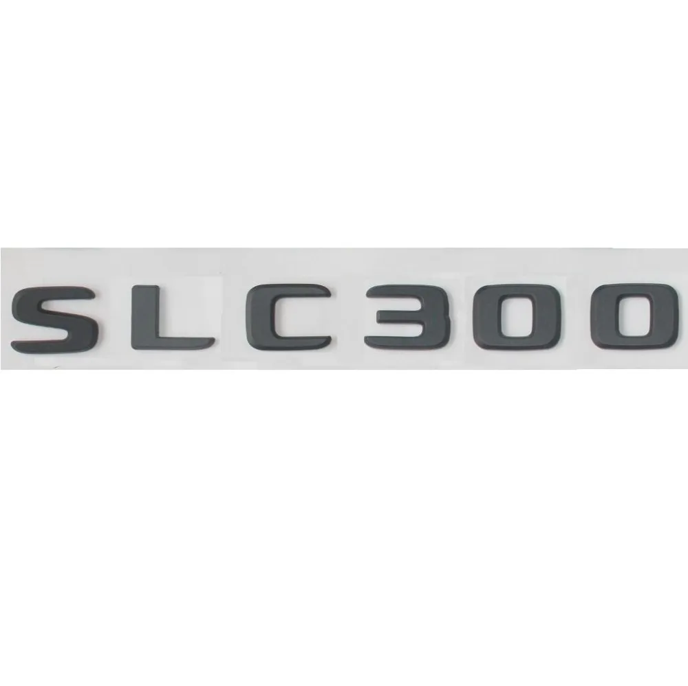 Newest Matte Black ABS Rear Trunk Letters Badge Badges Emblem Emblems Decal Sticker for Mercedes Benz SLC300 2017
Newest Matte Black ABS Rear Trunk Letters Badge Badges Emblem Emblems Decal Sticker for Mercedes Benz SLC300 2017