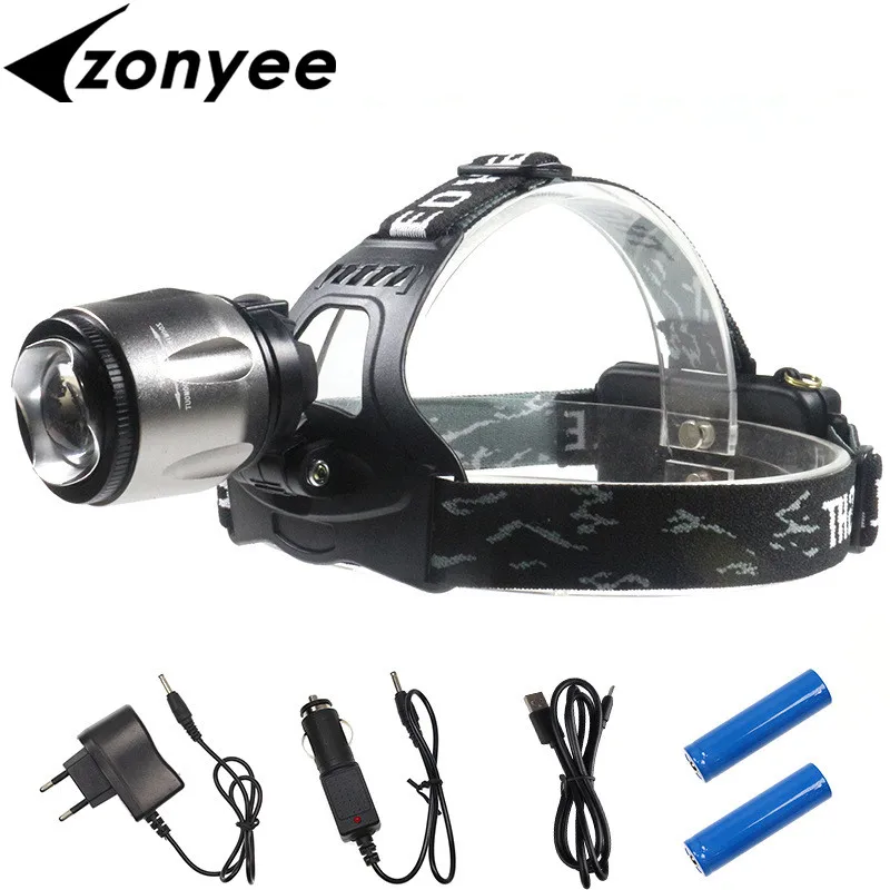 Flashlight Forehead CCREE-T6 LED Rechargeable Headlamp Headlight Travel Head Torch 18650 Battery Hunting Fishing Light With USB
Flashlight Forehead CCREE-T6 LED Rechargeable Headlamp Headlight Travel Head Torch 18650 Battery Hunting Fishing Light With USB