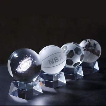 Modern Crystal Ball Glass Footbal Basketball Earth Galaxy Ball Miniatures Feng Shui Crafts Home Decor
Modern Crystal Ball Glass Footbal Basketball Earth Galaxy Ball Miniatures Feng Shui Crafts Home Decor