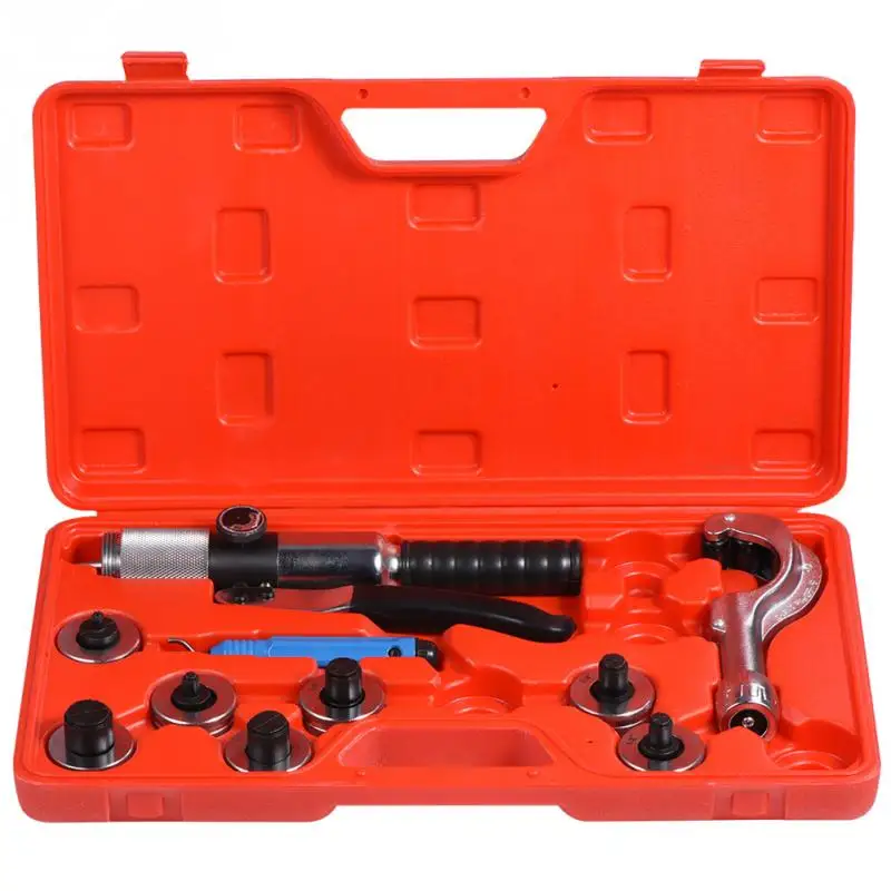 Hydraulic Tube Expander CT-300A Hydraulic Tube Expander Kit Tubing Expanding Tool With 7 Expander Heads
Hydraulic Tube Expander CT-300A Hydraulic Tube Expander Kit Tubing Expanding Tool With 7 Expander Heads
