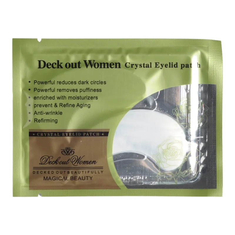 2pcs Face Care Crystal Eyelid Patch Collagen Eyes Masks Remove Black Anti-wrinkle Gel Eye Mask Eye Care 6g
2pcs Face Care Crystal Eyelid Patch Collagen Eyes Masks Remove Black Anti-wrinkle Gel Eye Mask Eye Care 6g