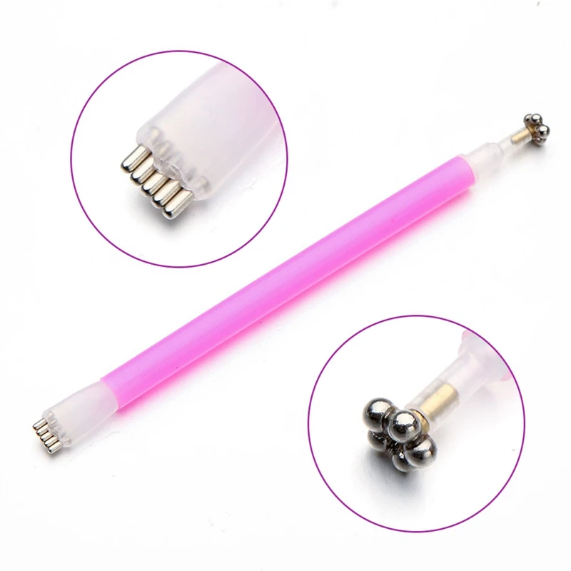 HNM 1pcs Soak Off Gel Nail Polish Nail Art DIY Tool Double-headed Magnetic Pen Magnet Cat Eyes Effect Magnet Stick
HNM 1pcs Soak Off Gel Nail Polish Nail Art DIY Tool Double-headed Magnetic Pen Magnet Cat Eyes Effect Magnet Stick