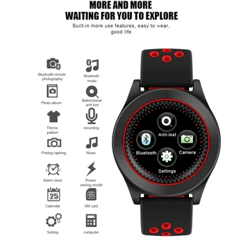 TF8 Smart Watch Fitness Tracker Bluetooth Sport Smartwatch Fashion Round Touch Screen Sim TF Mp3 Music Photo Men Smartwatch
TF8 Smart Watch Fitness Tracker Bluetooth Sport Smartwatch Fashion Round Touch Screen Sim TF Mp3 Music Photo Men Smartwatch