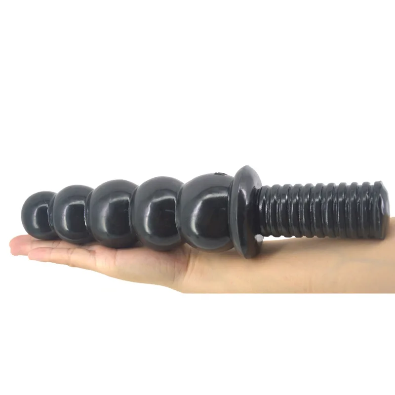 Anal Sex Toys Sexuales Anal Plugs Butt Plugs Huge Anal Dildo 30cm Long Butt Plug Beads with Handles Adult Toys 11