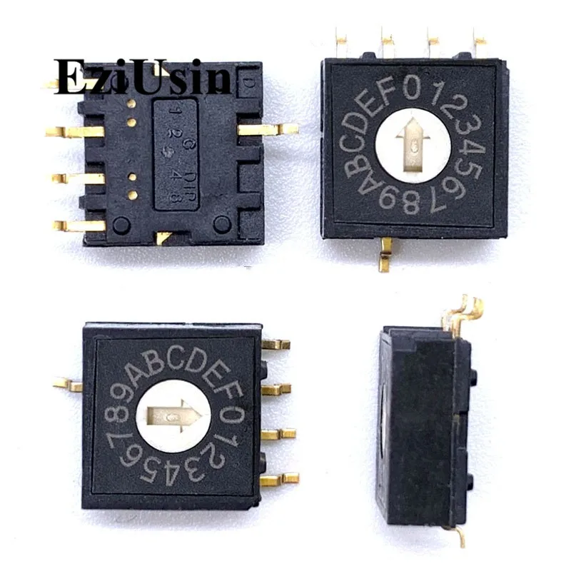 0-9 10 Rotary Coding Knob Switch SMD 5pins 0mm Shank 3:3 PCB Switching RM4AF-10R
0-9 10 Rotary Coding Knob Switch SMD 5pins 0mm Shank 3:3 PCB Switching RM4AF-10R