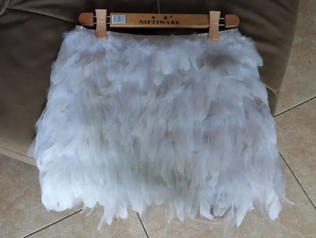 Rooster feather skirt mini length, fully double layer fabric lined, 8 sizes available , free shipping #SKT15011
Rooster feather skirt mini length, fully double layer fabric lined, 8 sizes available , free shipping #SKT15011