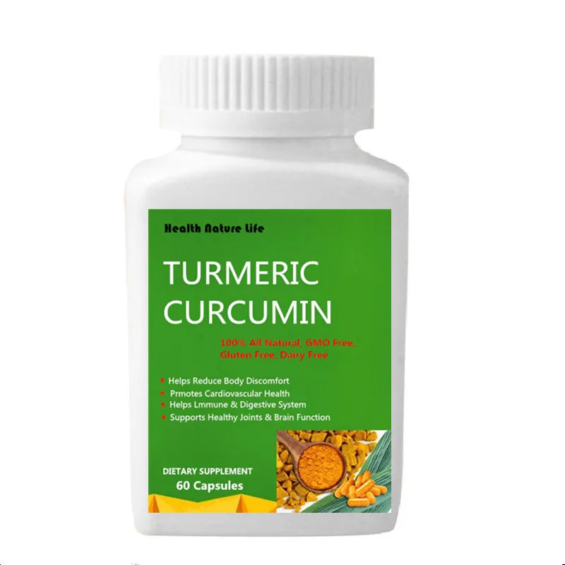 Turmeric Curcumin with Bioperine Joint Pain Relief - Antioxidant Supplement with 10mg of Black Pepper for Better Absorption
Turmeric Curcumin with Bioperine Joint Pain Relief - Antioxidant Supplement with 10mg of Black Pepper for Better Absorption