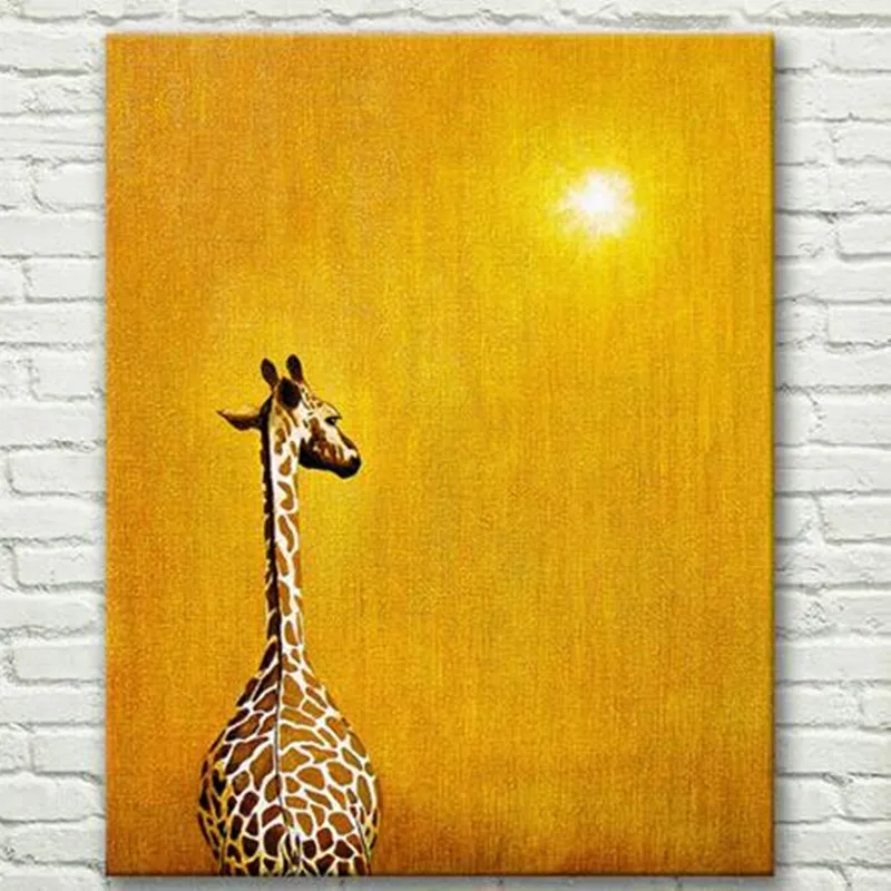 Beautiful Giraffe Pictures Gift Modern Home Decor Wall Art Hand Painted Abstract Animal Oil Paintings Large Gold Canvas Painting
Beautiful Giraffe Pictures Gift Modern Home Decor Wall Art Hand Painted Abstract Animal Oil Paintings Large Gold Canvas Painting