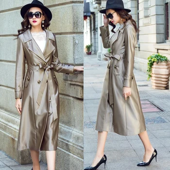 Spring Fall Fashion Women Elegant Double Breasted Suit Collar Long Trench Coat , Womens Winter 3xl Black Grey Coats Overcoat
Spring Fall Fashion Women Elegant Double Breasted Suit Collar Long Trench Coat , Womens Winter 3xl Black Grey Coats Overcoat