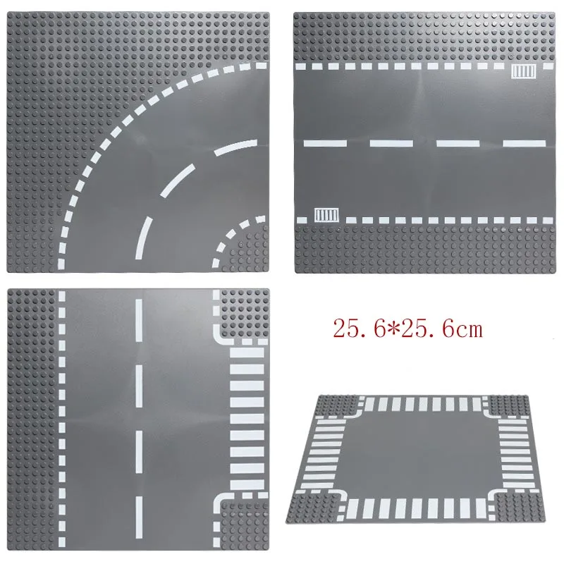 City Road Street Base Plate Straight Crossroad Curve T-Junction LegoINGS DIY Building Blocks Sets Baseplate Parts Bricks Toys
City Road Street Base Plate Straight Crossroad Curve T-Junction LegoINGS DIY Building Blocks Sets Baseplate Parts Bricks Toys