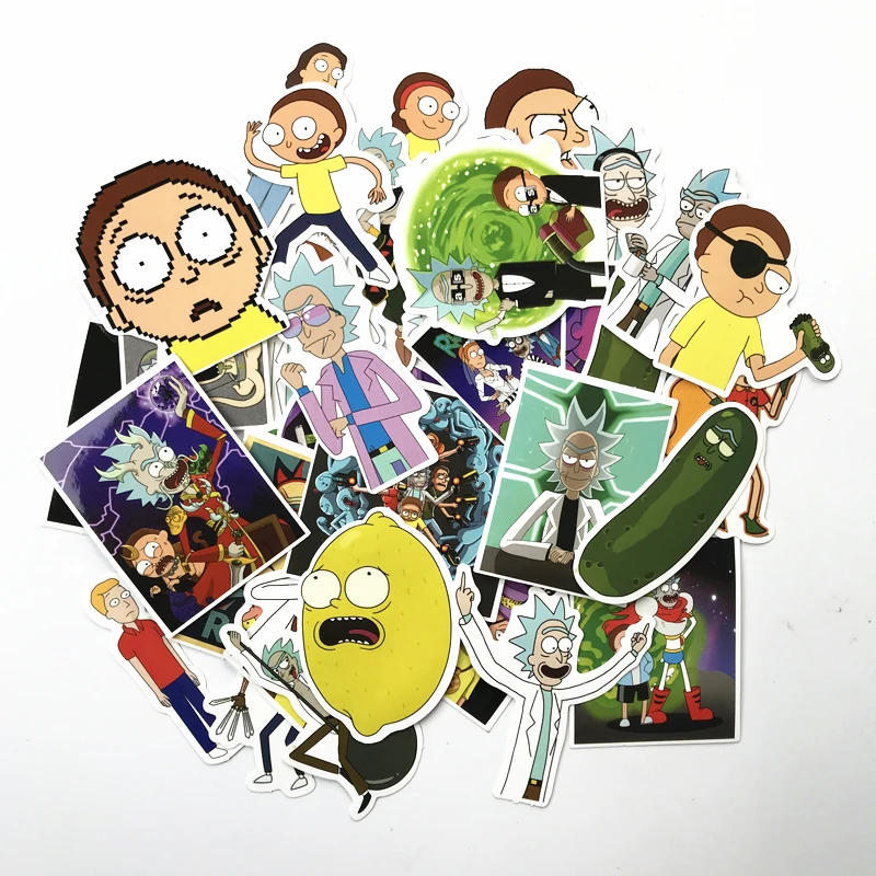 69Pcs/lot Cute Rick and Morty [ Pack of 3 ]