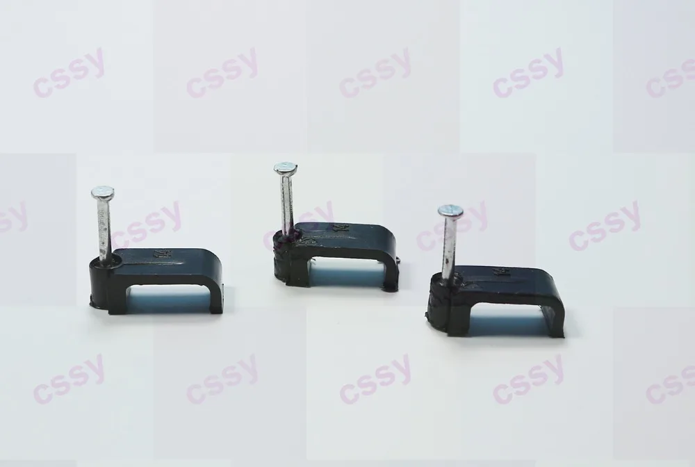 freeshipping 100pcs/lot Flat nail Cable clamp Clips 4 5 6 7 8 9 10 12 14 mm For Wire Plastic black With Fixing Nails
freeshipping 100pcs/lot Flat nail Cable clamp Clips 4 5 6 7 8 9 10 12 14 mm For Wire Plastic black With Fixing Nails