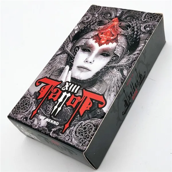 Dark tarot cards decks English Spanish French German version mystery divination card game for women board game 78 cards/set
Dark tarot cards decks English Spanish French German version mystery divination card game for women board game 78 cards/set