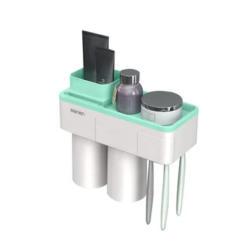 Magnetic Toothbrush Holder Toothpaste Storage Set with Dustproof Cover Upside Down Drain No Drill HFing
Magnetic Toothbrush Holder Toothpaste Storage Set with Dustproof Cover Upside Down Drain No Drill HFing