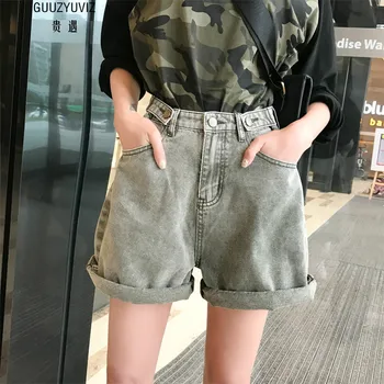 GUUZYUVIZ Casual Shorts Jeans Woman High Waist Denim Harem Short Femme Vintage Jean Short Women Summer Spodenki Damskie Mujer
GUUZYUVIZ Casual Shorts Jeans Woman High Waist Denim Harem Short Femme Vintage Jean Short Women Summer Spodenki Damskie Mujer
