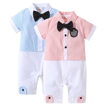 Baby Boy Gentlemen Jumpsuit Toddler Bow Tie Party Wedding Birthday Costume Baby Rompers 4sets/lot
Baby Boy Gentlemen Jumpsuit Toddler Bow Tie Party Wedding Birthday Costume Baby Rompers 4sets/lot