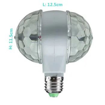 YIYANG E27 6W Double Head Rotating RGB LED Bulb Stage Light Effect Party Lamp Disco Light Home Decoration Lights Luces Escenario
YIYANG E27 6W Double Head Rotating RGB LED Bulb Stage Light Effect Party Lamp Disco Light Home Decoration Lights Luces Escenario