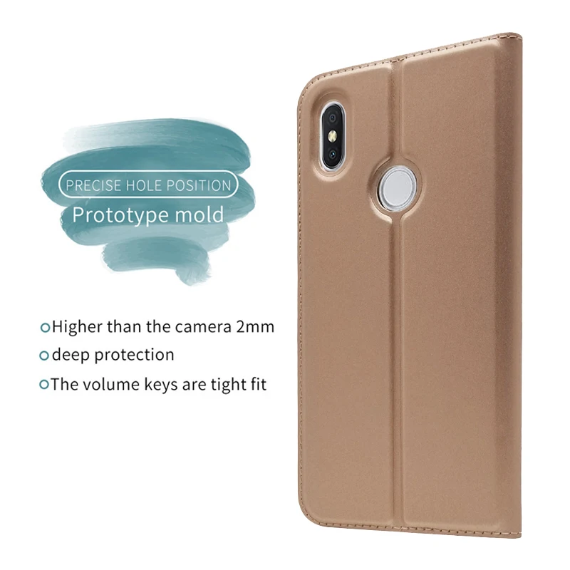 Redmi S2 крышка ZROTEVE кожаный чехол для телефона Xiaomi Чехлы Xiomi портмоне с откидной