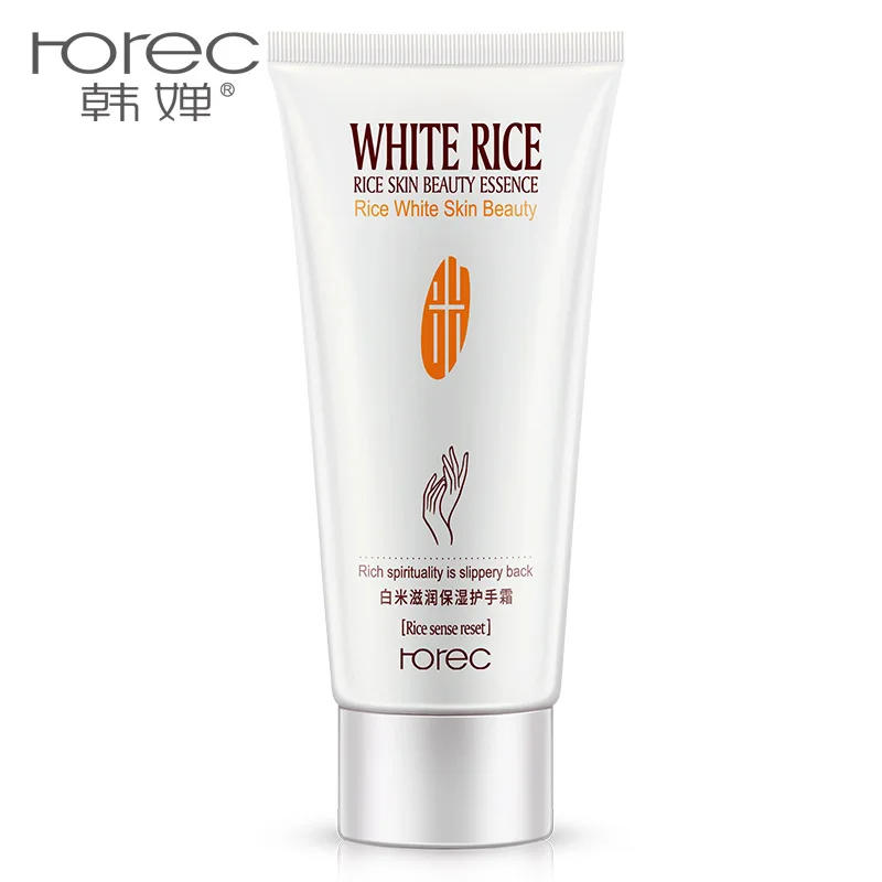 HOREC White rice Anti-chapping Anti Aging Hand Cream Nourishing Skin Care Anti Chapping Moisturizing Whitening Cream 60g
HOREC White rice Anti-chapping Anti Aging Hand Cream Nourishing Skin Care Anti Chapping Moisturizing Whitening Cream 60g