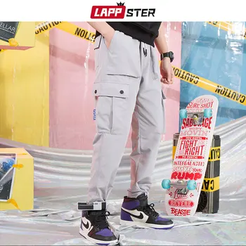 LAPPSTER Japanese Streetwear Pockets Cargo Pants Men 2020 Overalls Mens Hip Hop Joggers Pants Male Korean Sweaptpants Trousers
LAPPSTER Japanese Streetwear Pockets Cargo Pants Men 2020 Overalls Mens Hip Hop Joggers Pants Male Korean Sweaptpants Trousers