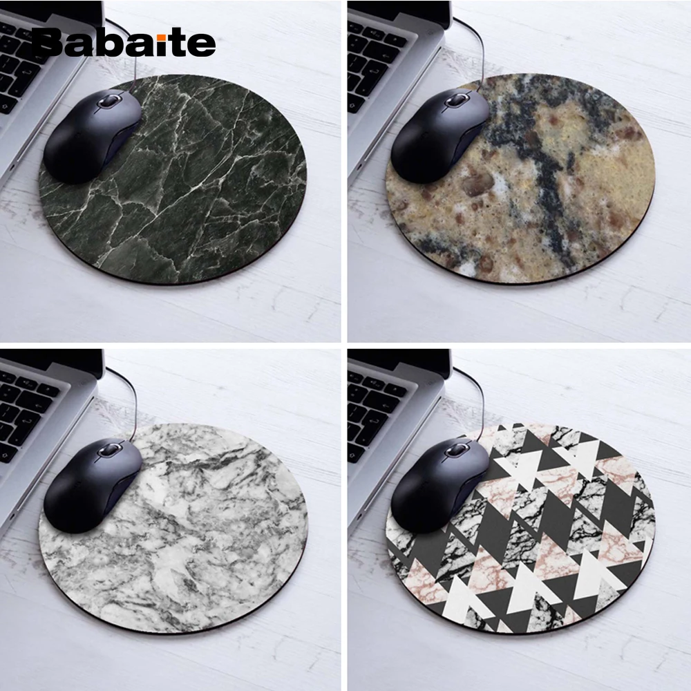 Babaite Black Marble High Speed New Mousepad Gaming Or Office Mice Play Mats Elegant Gray White Modern Marble Round Mousemat
Babaite Black Marble High Speed New Mousepad Gaming Or Office Mice Play Mats Elegant Gray White Modern Marble Round Mousemat