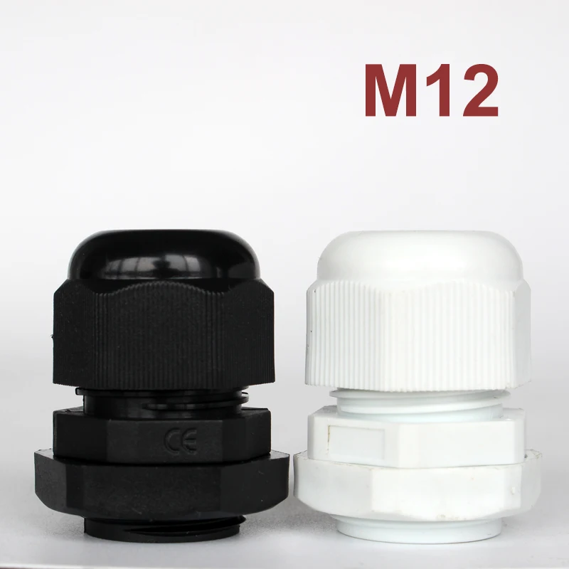 1 piece IP68 M12 High Quality Waterproof Nylon Plastic Cable Gland Connector suitable for 3-6.5mm
1 piece IP68 M12 High Quality Waterproof Nylon Plastic Cable Gland Connector suitable for 3-6.5mm
