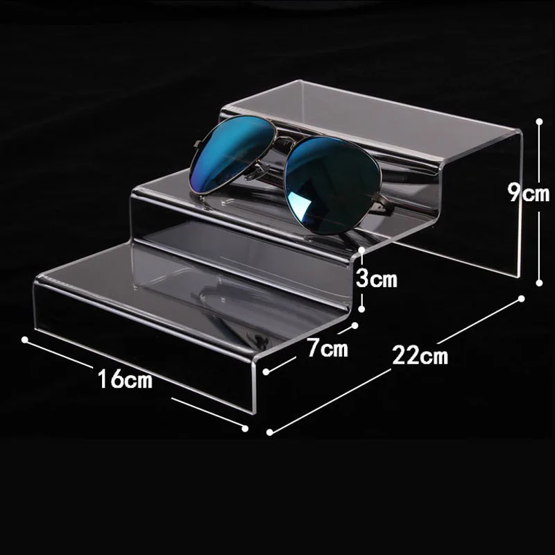 Clear Acrylic Glasses/Jewelry Display Shelf 3 Tiers Makeup Organizer Wallet Rack Cosmetic Varnish Display Stand Toys/Model Stand
Clear Acrylic Glasses/Jewelry Display Shelf 3 Tiers Makeup Organizer Wallet Rack Cosmetic Varnish Display Stand Toys/Model Stand