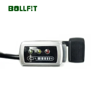 BOLLFIT Ebike Speed Throttle 6 Wires E-Bike Thumb Throttle 36V 48V with Power Switch For Electric Bicycle Conversion Kit
BOLLFIT Ebike Speed Throttle 6 Wires E-Bike Thumb Throttle 36V 48V with Power Switch For Electric Bicycle Conversion Kit