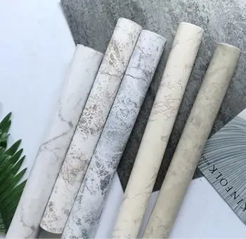 Pvc marble self-adhesive wallpaper office living room bedroom dormitory stone pattern sticker
Pvc marble self-adhesive wallpaper office living room bedroom dormitory stone pattern sticker